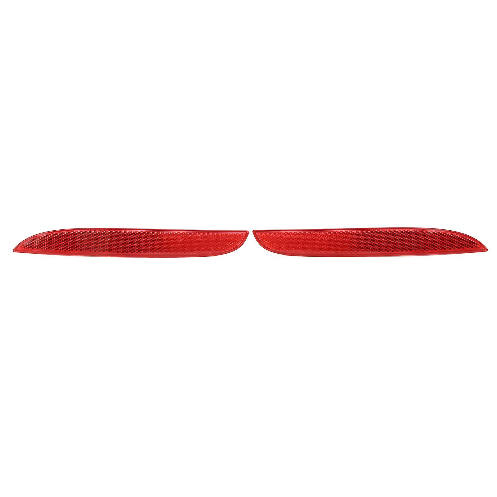 Rear Bumper Reflector compatible with E84 X1 2010-2015, Left Right Red Tail Bumper Marker, 63142990863 (1 Pair)