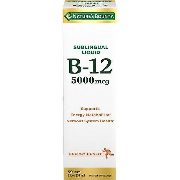 Natures Bounty Nature's Bounty Liquid Vitamin B-12, Berry, 5000 Mcg, 2 Fl Oz