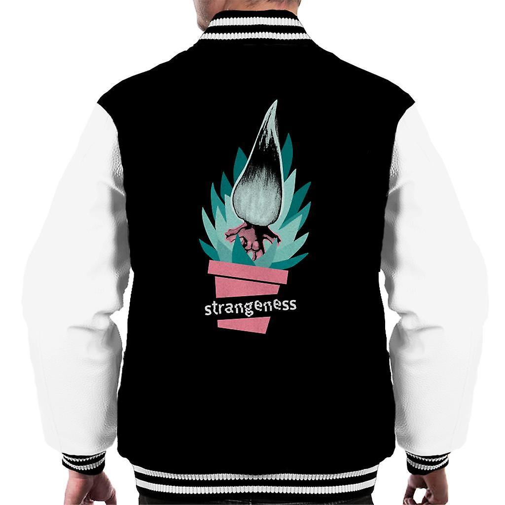 Trolls Strangeness Men's Varsity Jacket Black/White X-Large