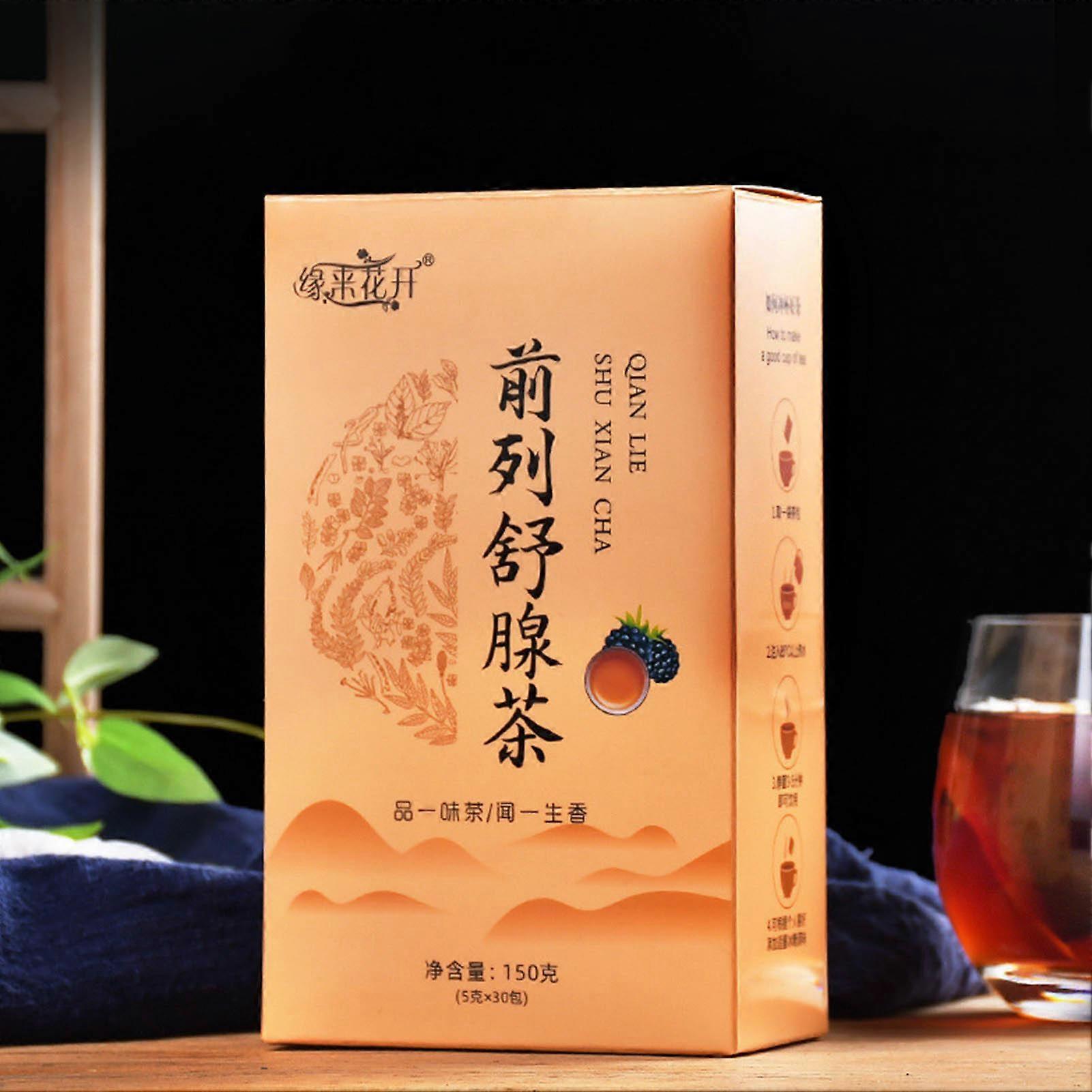 Aespa 30 Bags 150g Prostate Tea Individual Package Portable Prostate Health Tea for Men Male Prostatic Treatment Health Care