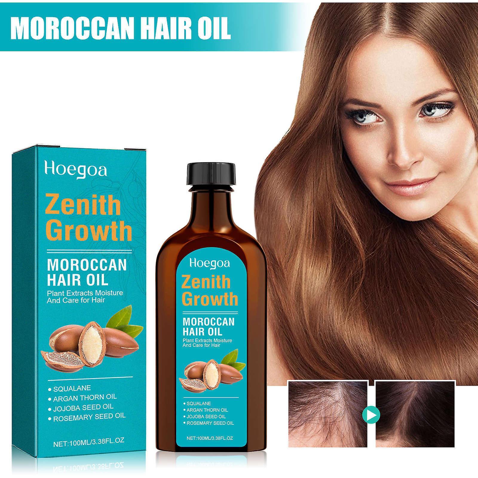 Baodan Moroccan Hair Oil ZenithGrowth Moroccan Hair Oil 100ml