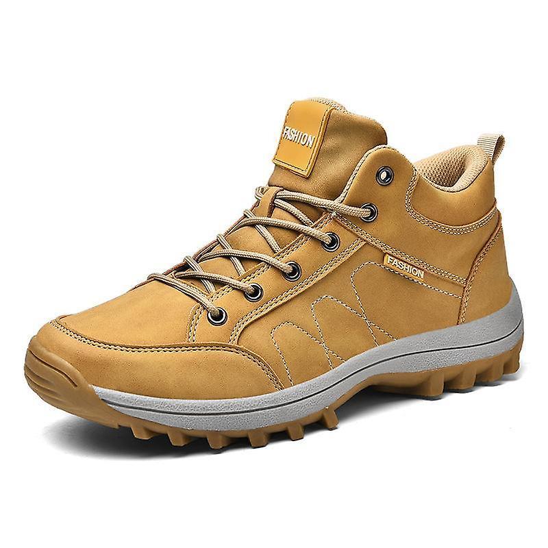 Mickcara men's hiking shoe 622ubedc Yellow Eu39