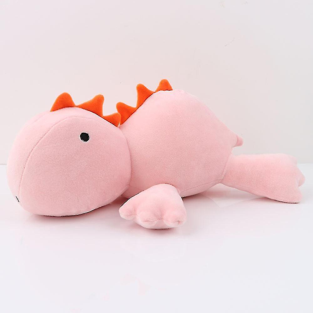 Lohill Dinosaur Weighted Plush Toy Dinosaur Weighted Plush Throw Pillow Soft Lumbar Back Cushion Cute Pillows#d352090 PinkTriceratops 38CM