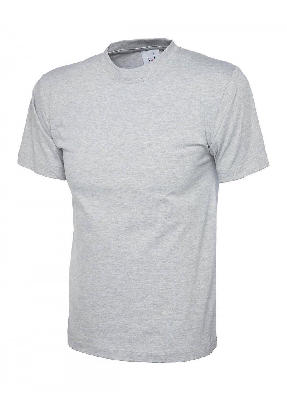 Women's Uneek Classic T-Shirt UC301 Heather Grey