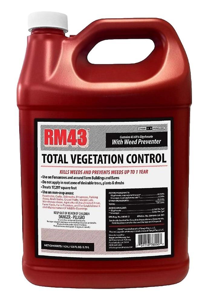 RM43 76500 Total Vegetation Control Weed Preventer Concentrate, 1 gallon