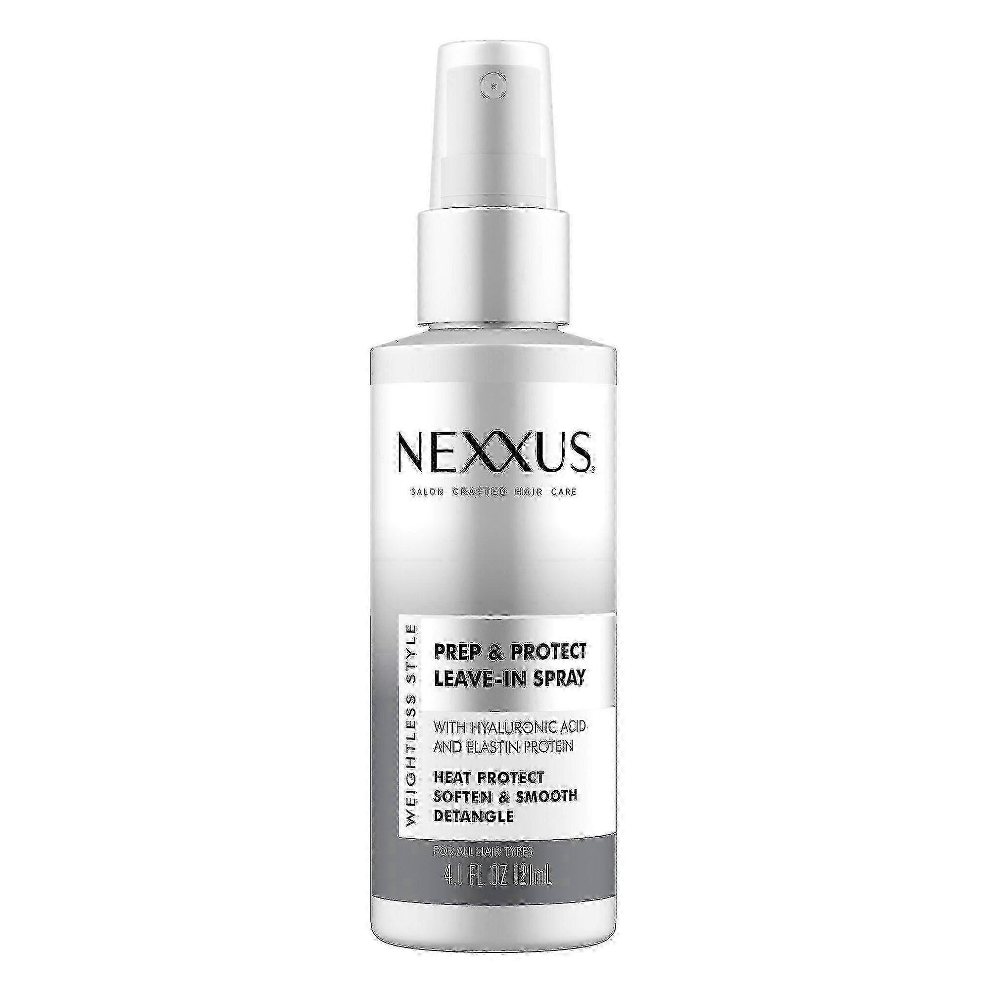 Nexxus Prep & Protect Leave-in Spray Weightless Style Leave-in Conditioner Spray, 4.1 Oz