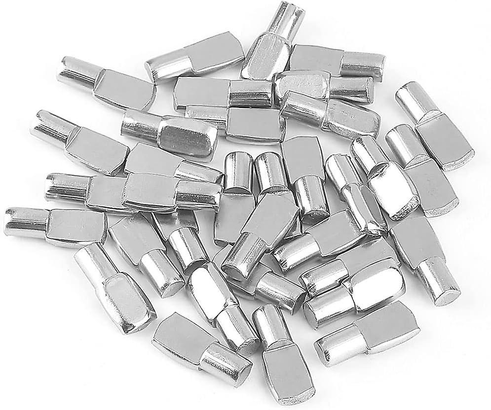 Giniey Shelf Pegs - 6mm, Nickel Plated (40 Pieces)