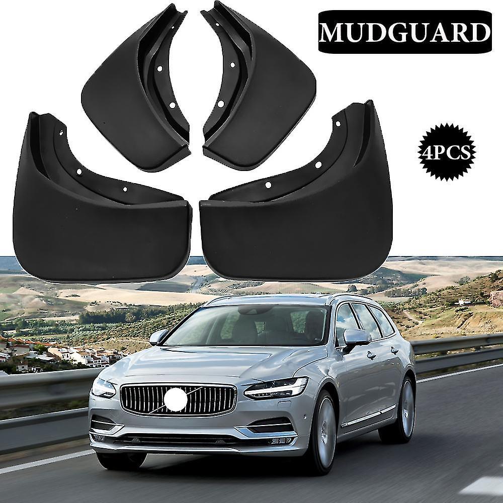 Cryin Mud Flaps For Volvo V90 2017-2019 Mudguards Fender Mud Flap Splash Guard Mudflap Mudguard Car Accessories Front Rear 4pcs