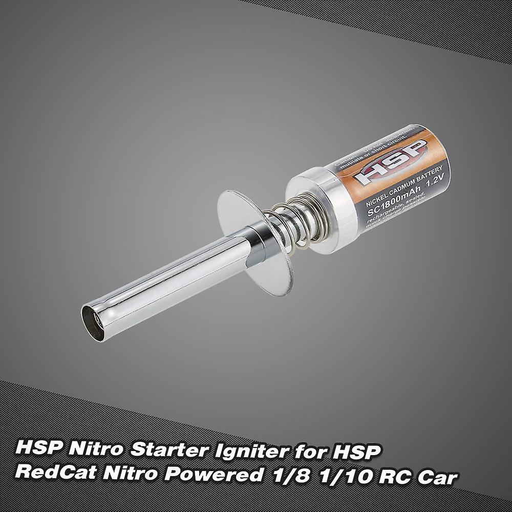 HSP Nitro Starter Kit Glow Plug Igniter for HSP RedCat Nitro Powered 1/8 1/10 RC Car