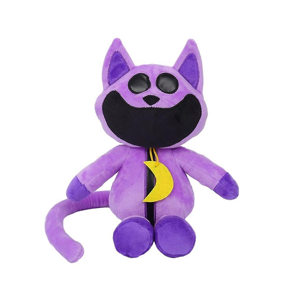 Eocici 11.8in Cartoon Monster Game Smiling Critters Series Plush Toys Figure Relief Plush Doll Gifts Home Decoration Cat