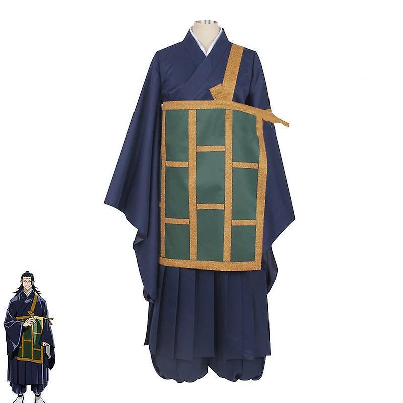 Baiyis Geto Suguru Cosplay For Adults Japanese Anime Uniform Full Set Halloween Fancy Dress Carnival Party Costumes S