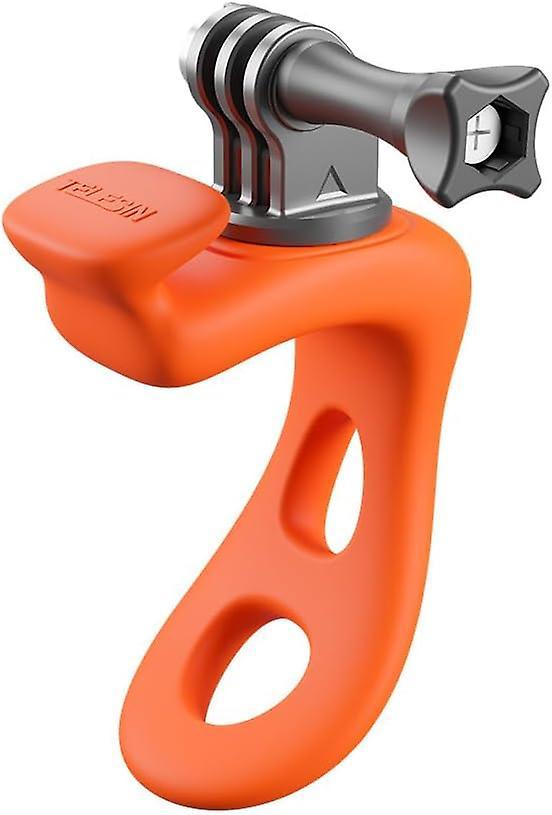 Lelinker Camera Stand Elastic Small Q Handlebar Mount,Flexible Silicone Band Versatile Wrap for GoPro, Insta360, DJI and Other Action Cameras Green