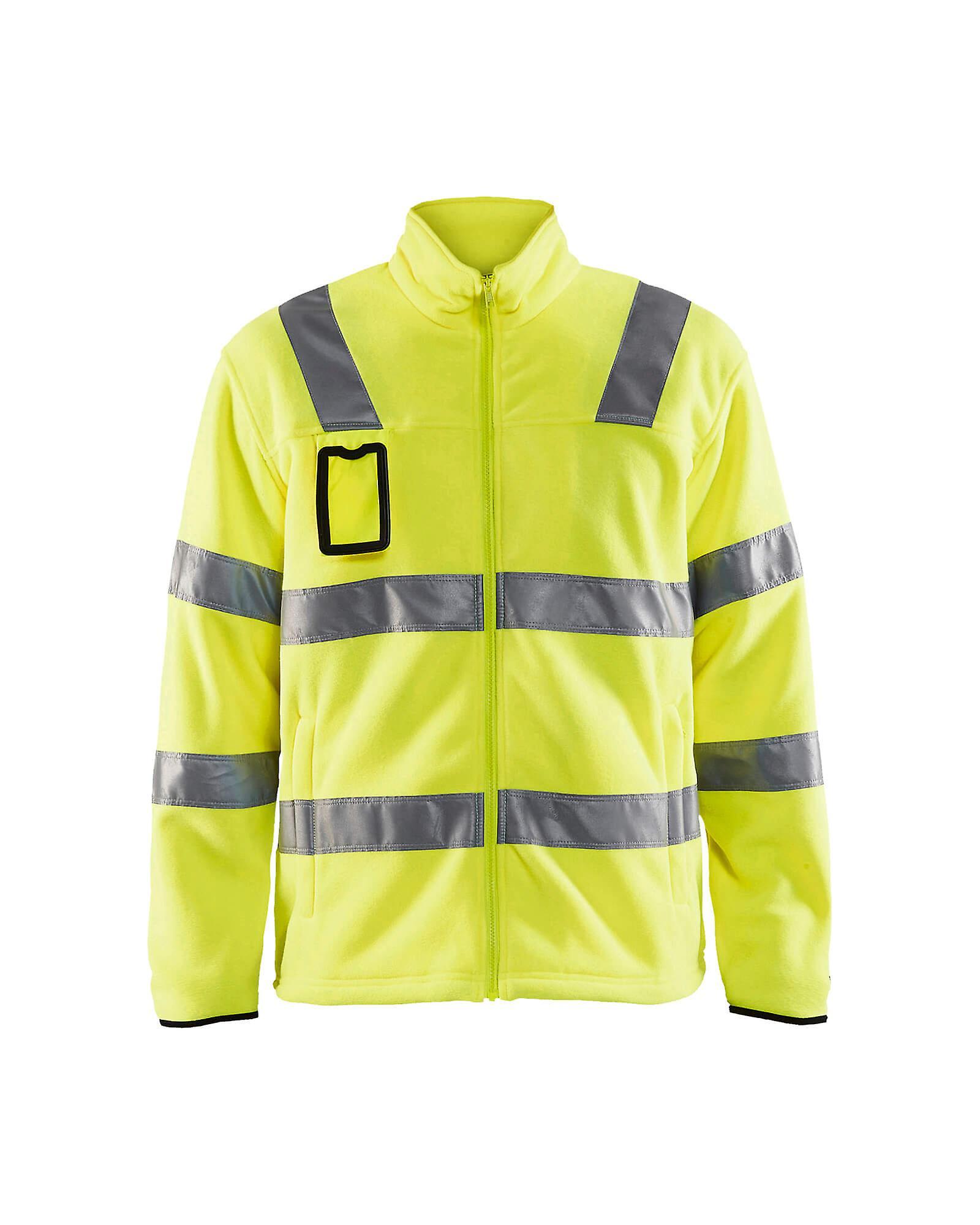 Blaklader 4833 hi-vis fleece jacket - mens (48332560) Yellow Xxl