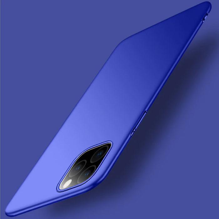 USLION iPhone 11 Pro Max Ultra Thin Case - Hard Matte Case Cover Blue