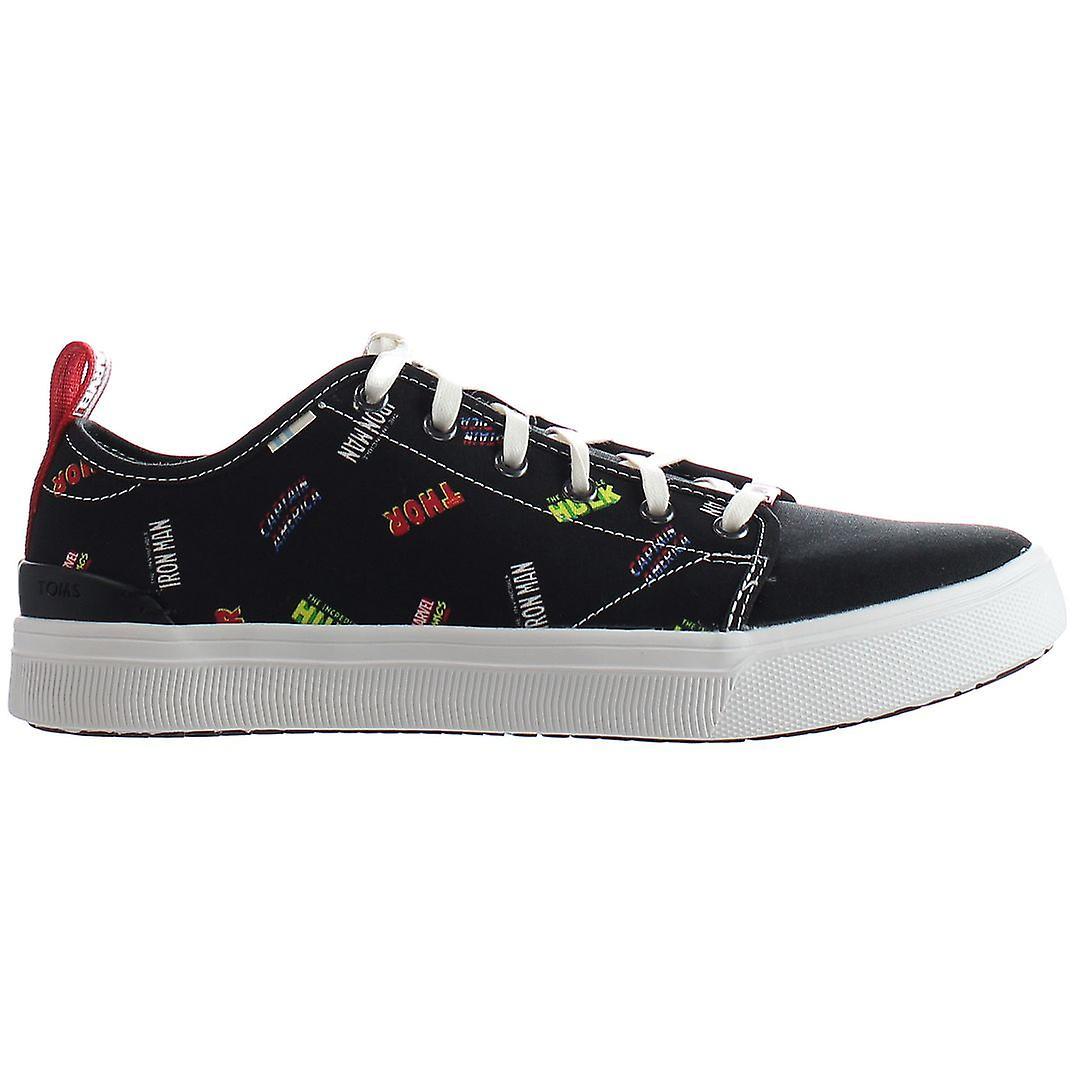 Toms x Marvel Trvl Lite Low Lace-Up Black Synthetic Mens Trainers 10015424 UK 9 US 10 EU 43 CM 28