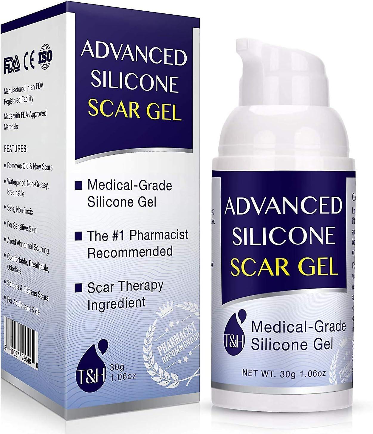 Lertenys Scar Remover Gel for Scars from C-Section, Stretch Marks, Acne, Surgery, Effective for Both Old and New Scars