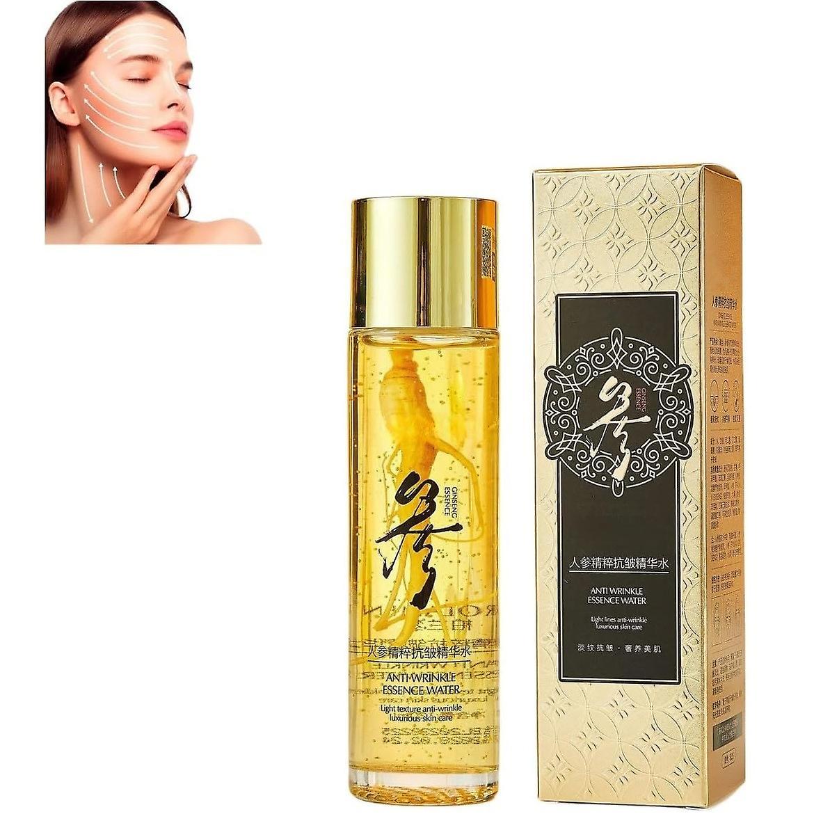 Frusde Ginseng Gold Polypeptide Anti-aging Essence, Ginseng Extract Anti-wrinkle Essence, Firming Saggy Skin And Softening Fine Lines 1Pcs