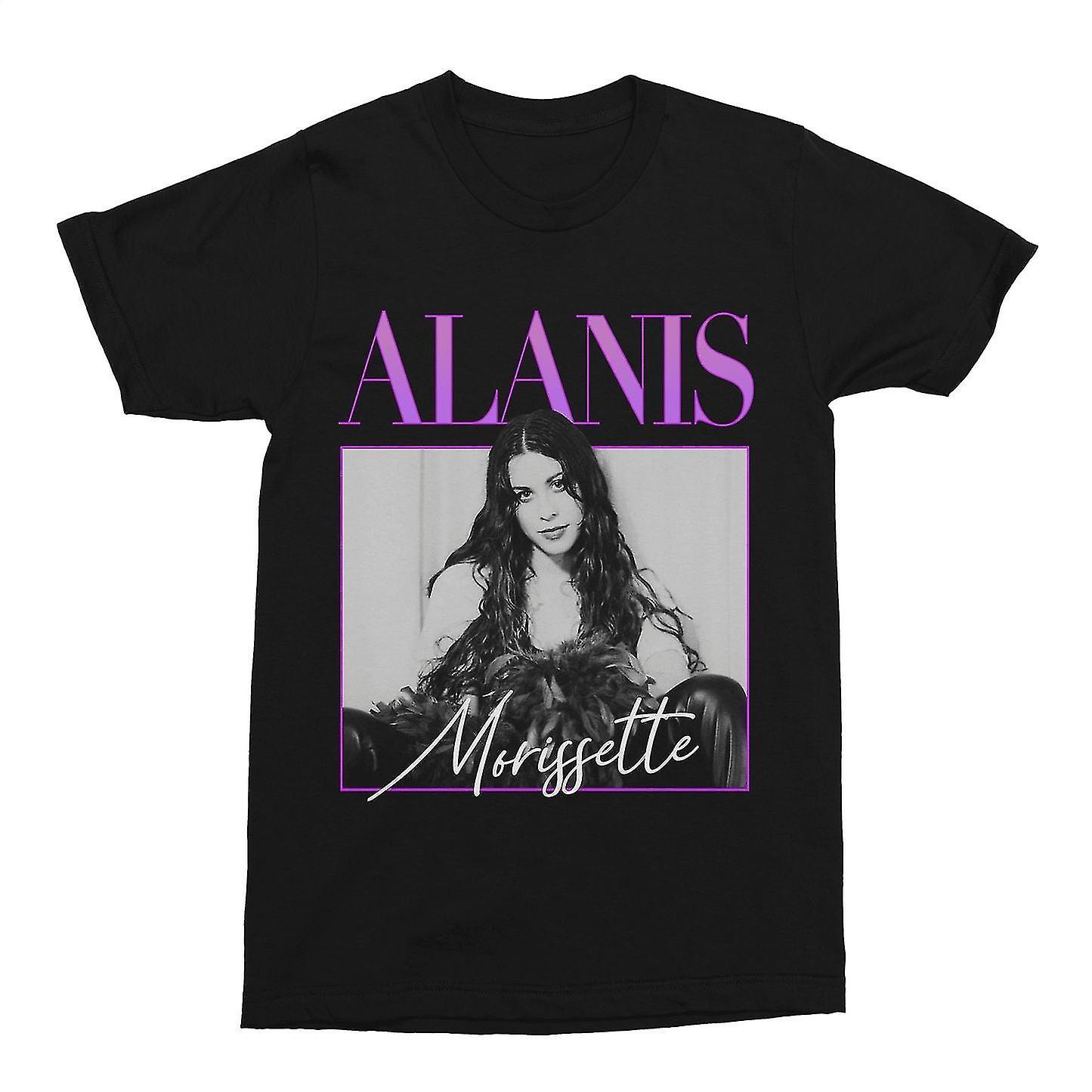 Gildan Alanis morissette 90s t-shirt Black L