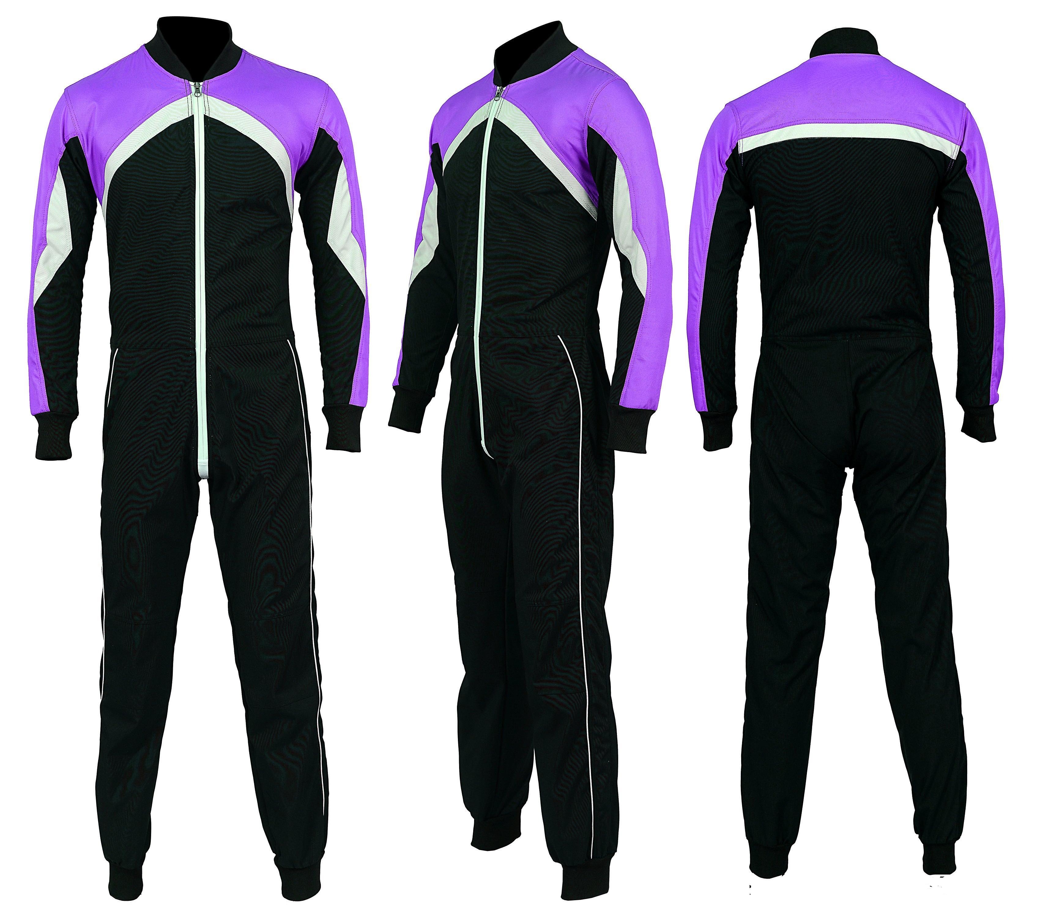 SkyexSuits Freefly skydiving suit purple black se-05 Purple.black L / men