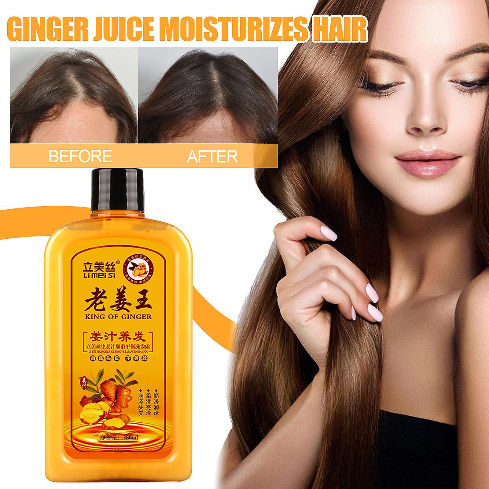 Baodan Ginger Hair Regrowth Shampoo Ginger Shampoo For Hair Growth  Loss Hair Shampoo Conditioner