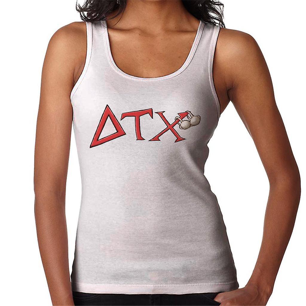 Animal House DTX Red Logo Women's Vest White XX-Large