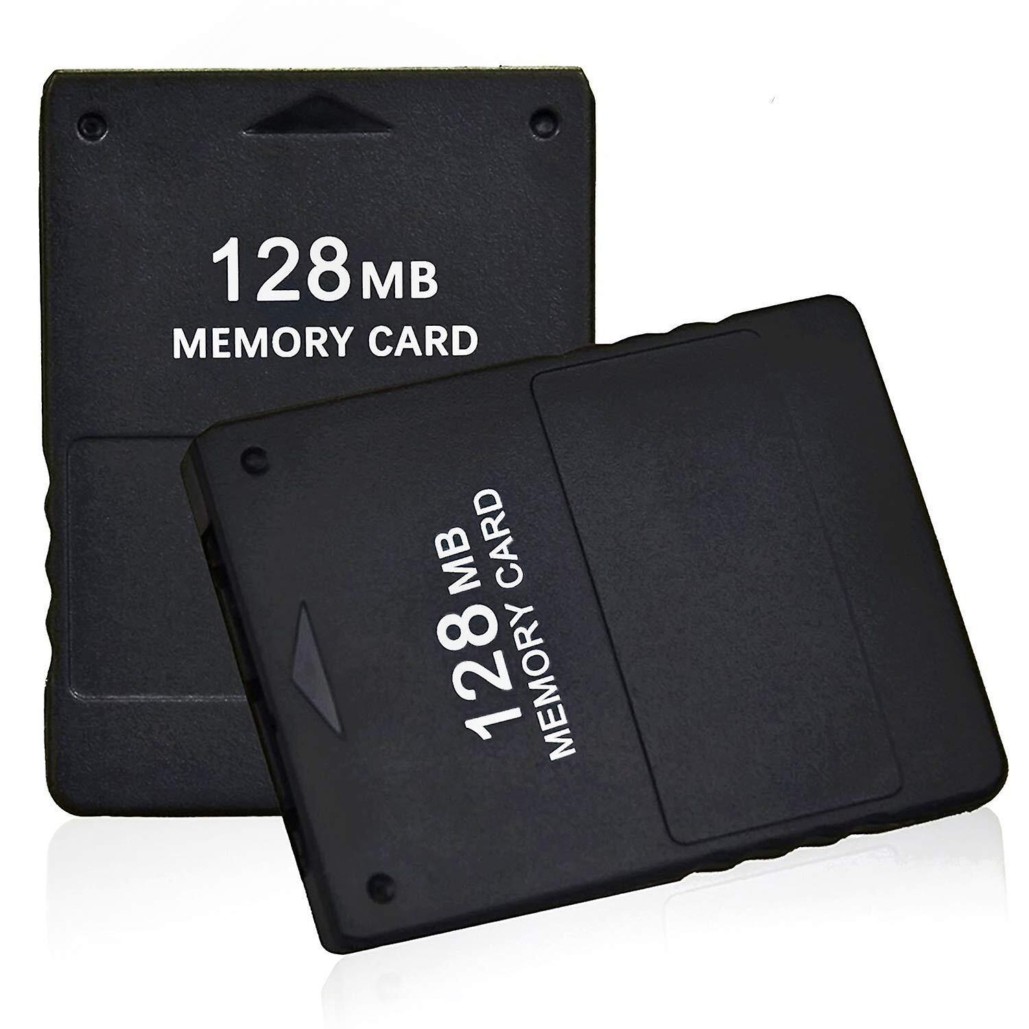 TechFlo 2x 128MB Memory Card For PlayStation 2 PS2