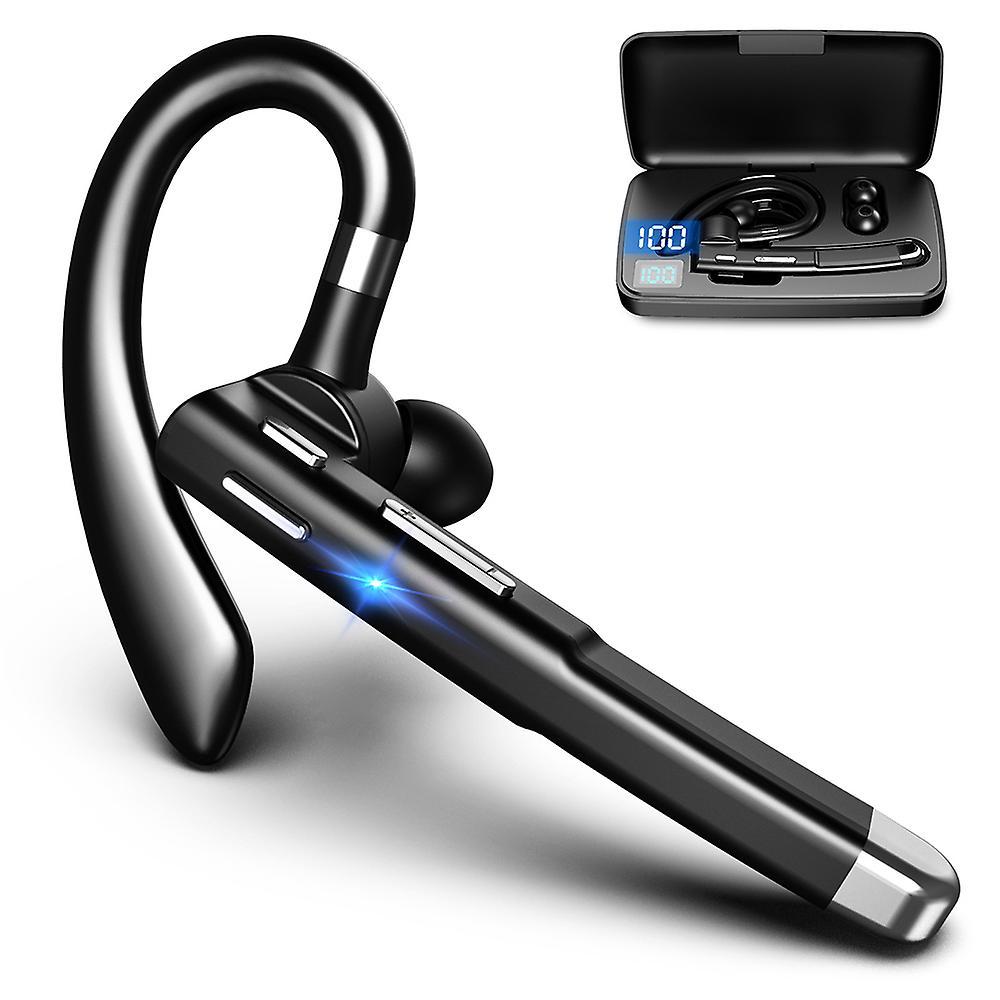 Havana Headset Bluetooth With Microphone, Hd Handsfree Phone Wireless Headset Mobile Phone, Cvc8.0 In Ear Headphones For Iphone Samsung Huawei Smar...