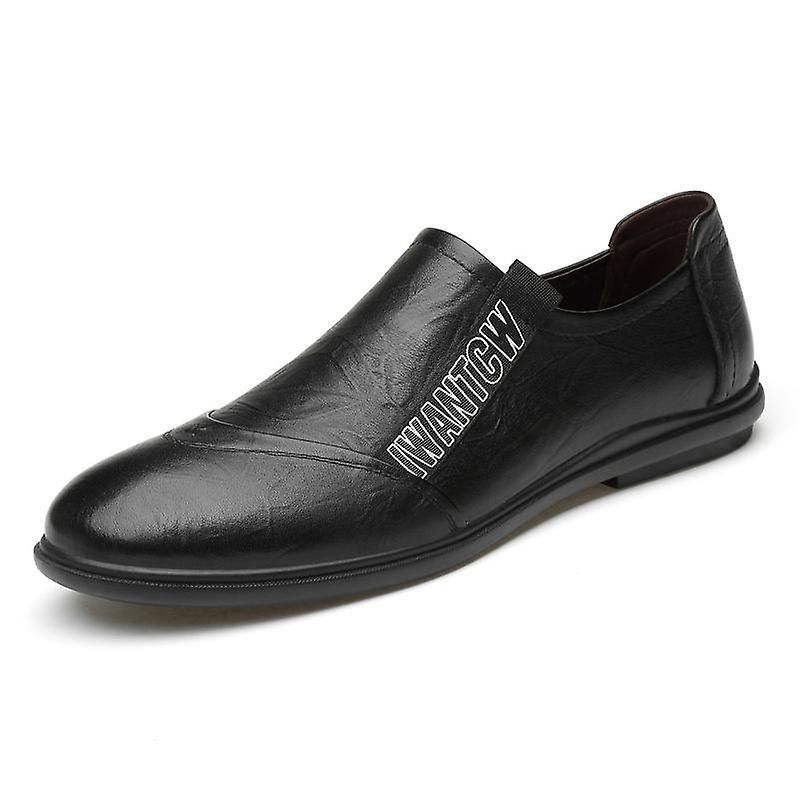 Mickcara Men's T8020 Slip-On Loafer Black Us9.5/eu43