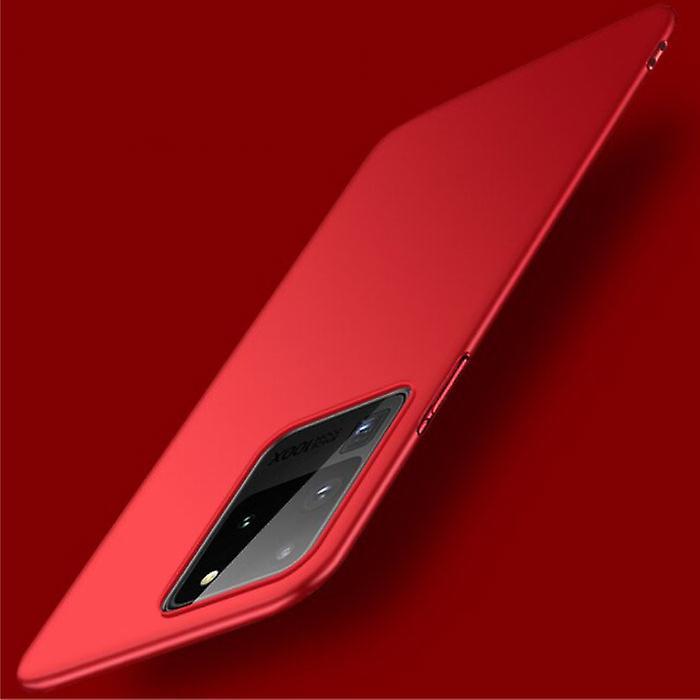 USLION Samsung Galaxy S9 Magnetic Ultra Thin Case - Hard Matte Case Cover Red