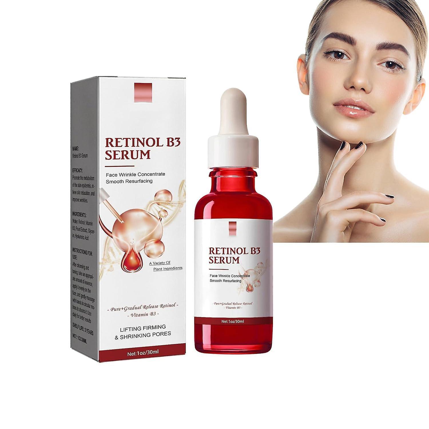 Antbaba Retinol B3 Serum, Retinol Face Serum with Vitamin B3, B3 Retinol Serum for Face Anti Aging, Retinol Anti-wrinkle Serum Repair Wrinkles & Su...