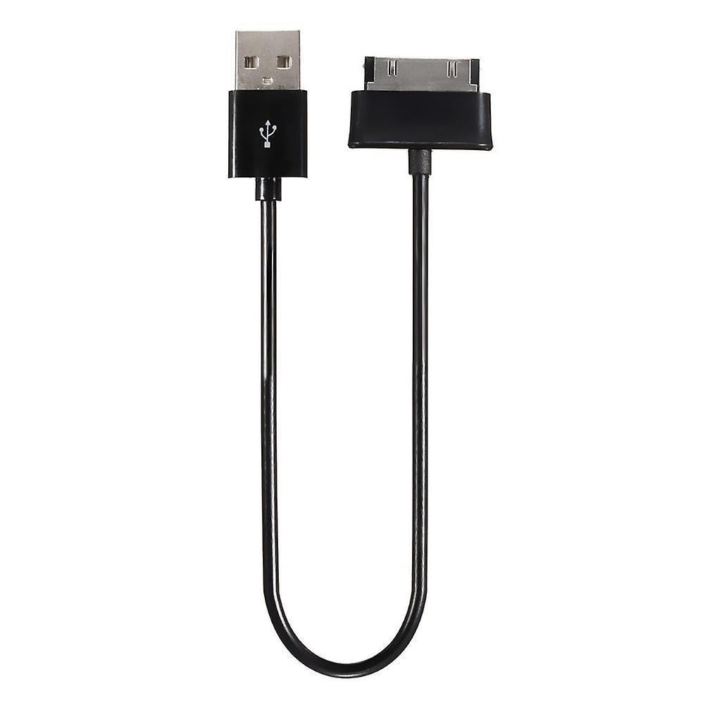 Hesroicy Portable 30Pin USB Data Sync Charging Cable for Samsung Tab P1000 P7310 P7510 Black