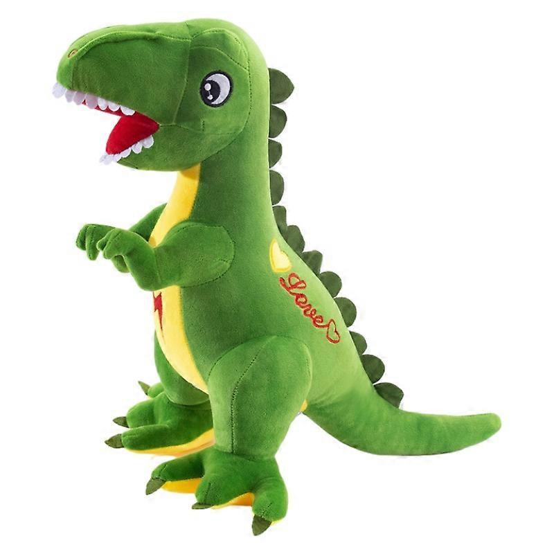 Wiuo Dinosaur Doll Plush Toy Large Tyrannosaurus Rex Pillow Rag Doll Children's Day Gift Green