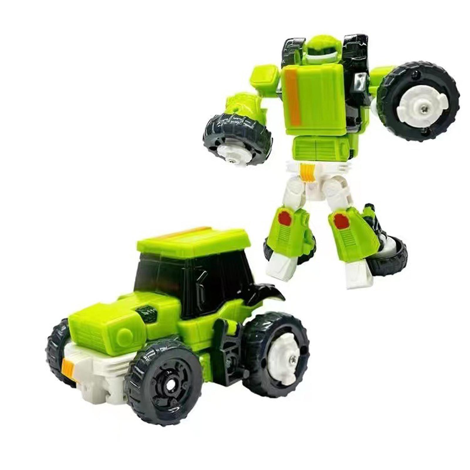 Yamaler 15cm Robot Transformer Toy Various Style Fast Fighter Aircraft Tractor Tank Train Cartoon Model Toy Robot Transforming Vehicles Toy Birthda...