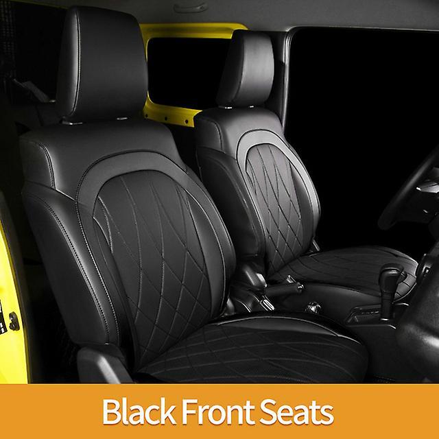 Seat Cushion Car Seat Covers Protector Cushion Pad For Suzuki Jimny Jb64 Jb74 Leather Auto Interior Styling Accessories Customized 2019-2022 Black ...