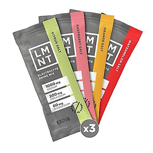 Drink LMNT Lmnt zero sugar electrolytes variety salt hydration powder 12 sticks