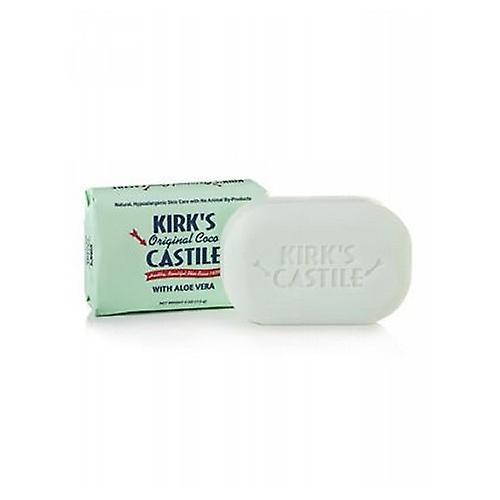 Kirk's Natural Products Castile Bar Soap, Aloe Vera 4 oz (Pack of 1)