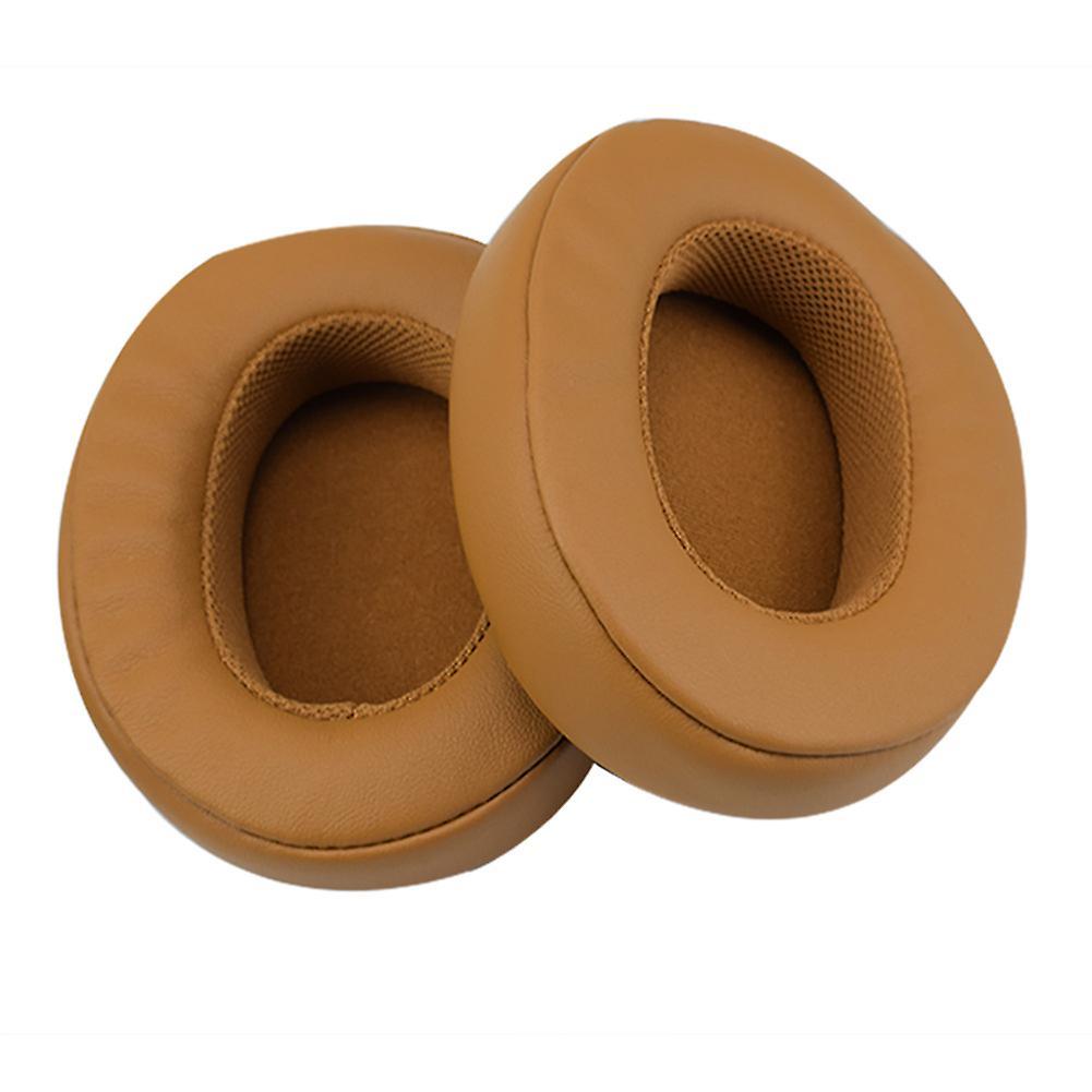 Hiborth Replacement Memory Foam Headphone Ear Cushion Pads for Skullcandy Crusher 3.0 Brown