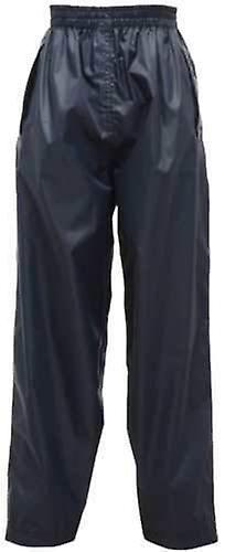 Ek Wholesale Kids Regatta Stormbreak Waterproof Overtrousers Navy 2 Years