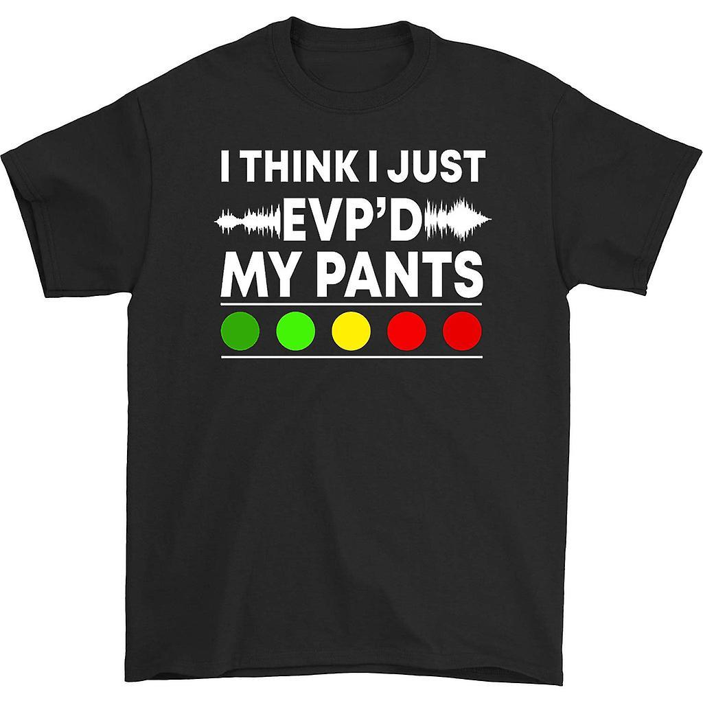 HISHARK I think i just evp''d my pants t-shirt Black XL