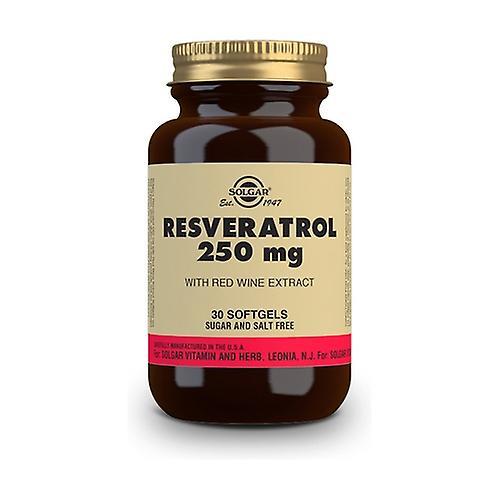 Solgar Resveratrol with Red Wine Extract 30 capsules of 250mg