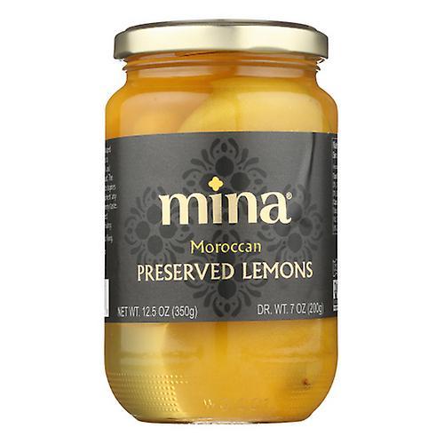 Mina  Preserved Lemons, Case of 6 X 12.5 Oz (Pack of 1)