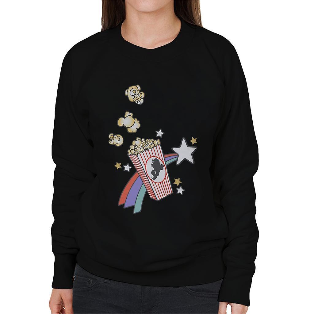 My Little Pony Fresh Popcorn Design Women's Sweatshirt Black XX-Large