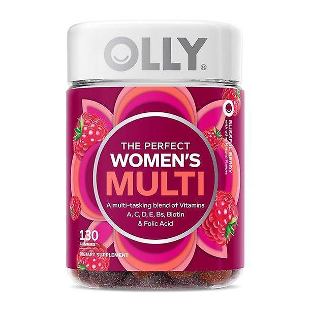 Olly Women's Multivitamin Gummy, Health & Immune Support, Berry, 130 Ct