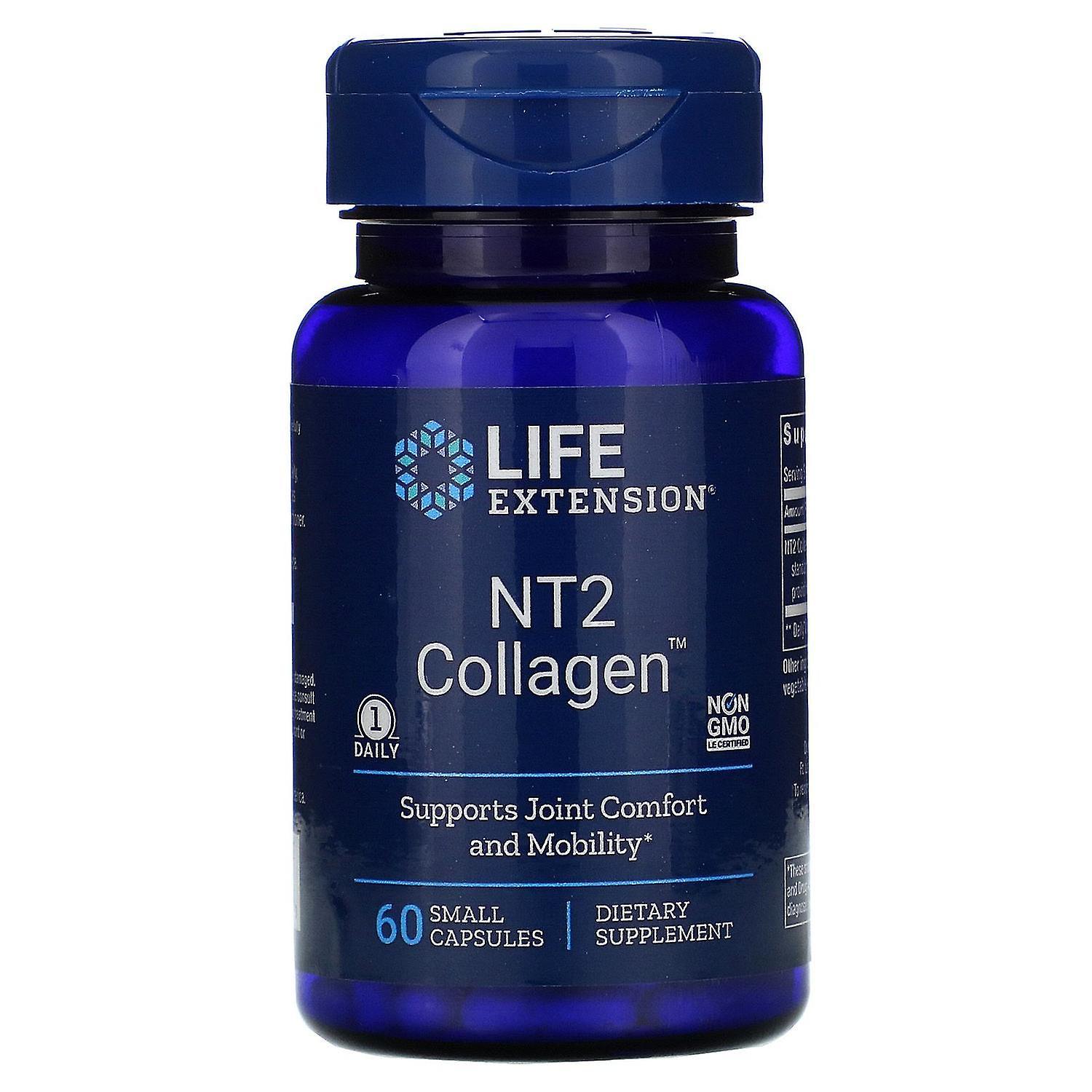 Life Extension, NT2 Collagen, 60 Small Capsules