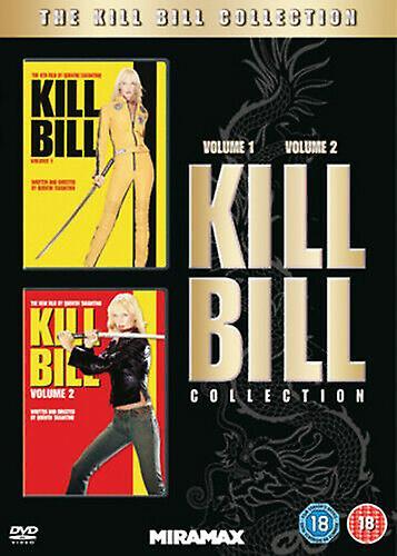 Kill Bill Volumes 1 and 2 DVD (2011) Uma Thurman Tarantino (DIR) cert 18 2 - Region 2