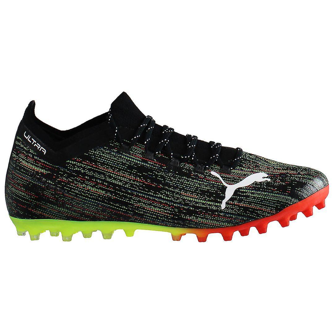 Puma Ultra 1.2 MG Lace-Up Black Synthetic Mens Football Boots 106341 02 UK 10 EU 44.5 US 11