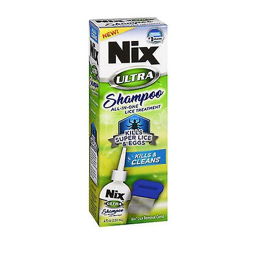 Nix Ultra Shampoo All-In-One Lice Treatment, 4 Oz (Pack Of 1)