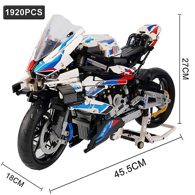 Building Blocks 1920pcs Technical Motorcycle Model M1000rr 42130 Building Block Toy Speed Motorbike Vehicle Bricks Birthday Gifts For Boyfriend| | ...