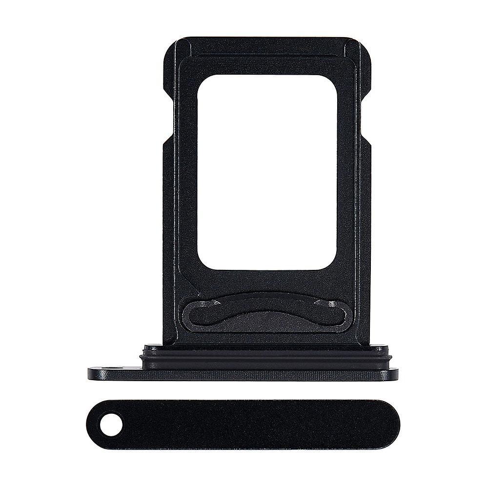 iPhone 15 / 15 Plus - SIM Card Tray - Dual SIM - Black |iParts4U