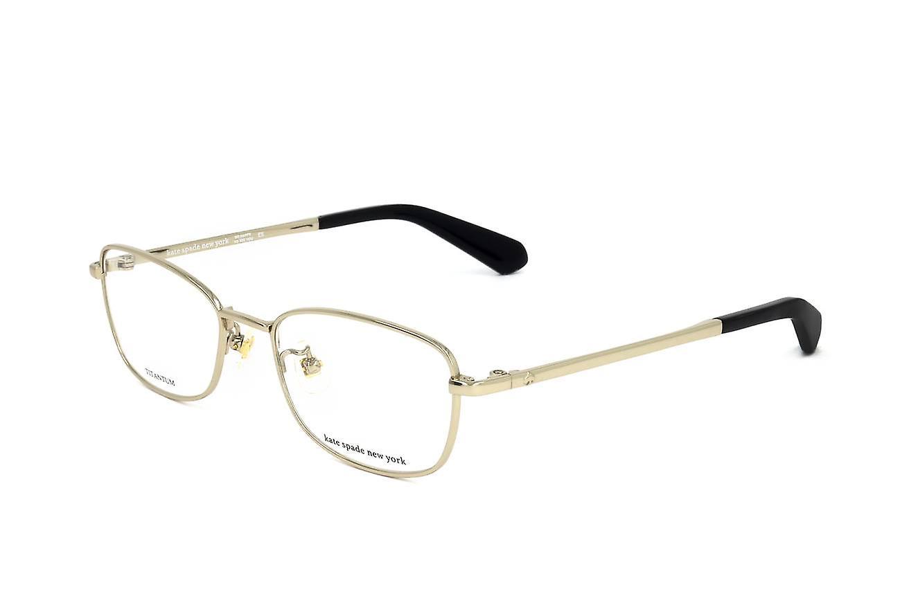 Eyewear Frames Kate Spade ABILENE/F 3YG LIGHT GOLD 52/18/140 WOMAN 52 mm